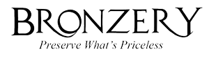 Black Bronzery logo tag line Preserve What's Priceless