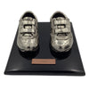 Pair Baby Shoes - Wood or Lacquer Base (Style 132)