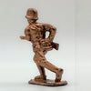 Bronze Plated WWII Plastic Toy Soldiers