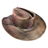bronzed cowboy hat