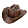 bronzed cowboy hat