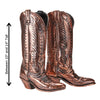 Gold Cowboy Boots - 10 Inches and 14 inches Tall