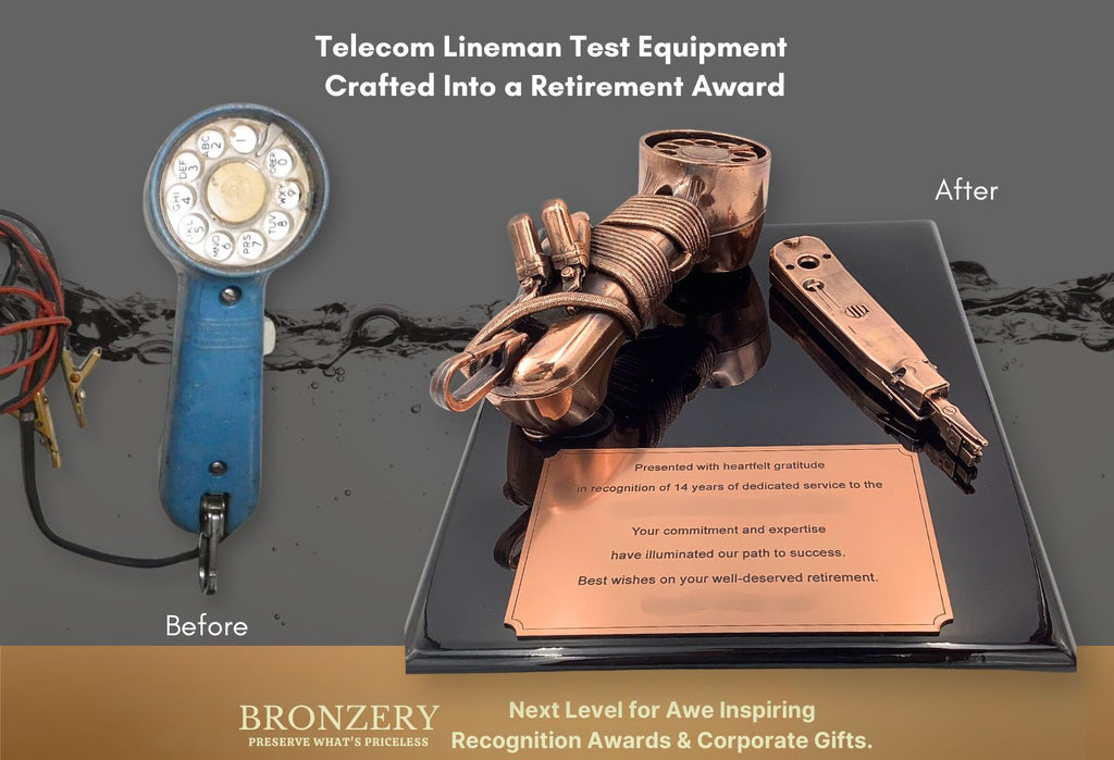 Transforming a Telecom Lineman’s Test Equipment into a Luxurious Retirement Award