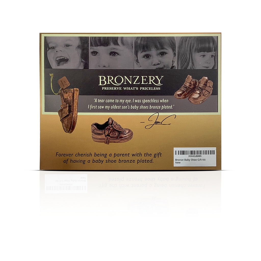 Keepsake Baby Shoes - Baby Shoe Keepsake Gift Kit | The Bronzery