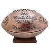 Bronze, Silver or 24 Karat Gold Plated Football