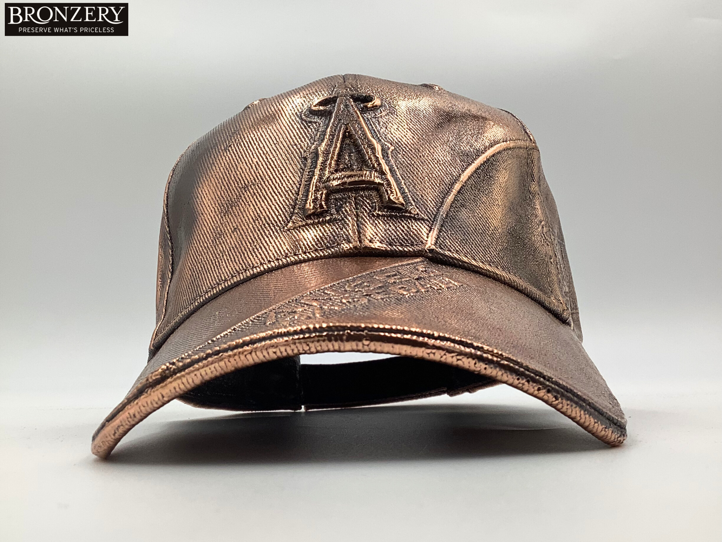 Los Angeles Angels Bronze Plated Ball Cap - Main Image