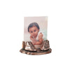 Pair Baby Shoes (5-1/2" long or less) - Metal Base + 8" x 10" Picture Frame (400)