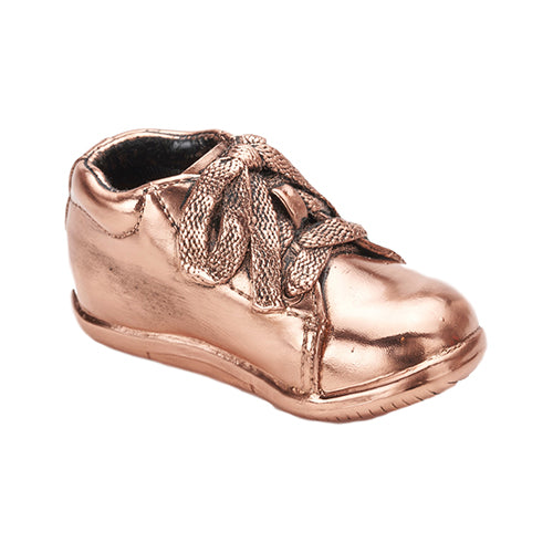 Single Baby Shoe (Style 001) - Bright-Bronze Single Baby Shoe (Style 001) - Bright-Bronze