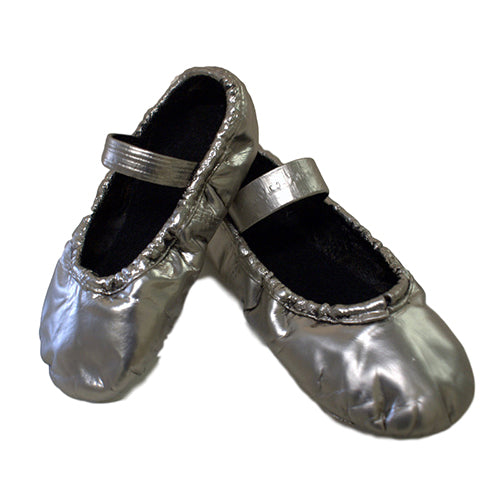Silver ballerina new arrivals slippers