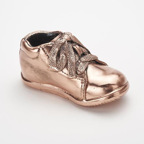 Single Child's Shoe - 6" to 8" (Style 003) - Antique Bronze Single Child's Shoe - 6" to 8" (Style 003) - Antique Bronze