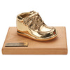 Single Baby Shoe - Wood or Black Lacquer Base (Style 130)