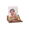 Pair Baby Shoes - Wood Base + Picture (Style 126)