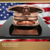 Digital Gift Voucher: Military or Police Cover Bronze Plated into a Personal Keepsake
