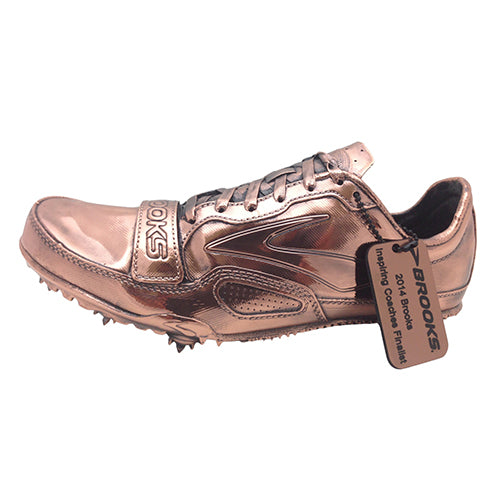 metallic bronze dress shoes Aquatalia Bronze Metallic Leather Dress Casual Slip On Wedge Shoes Women's 8 1/2