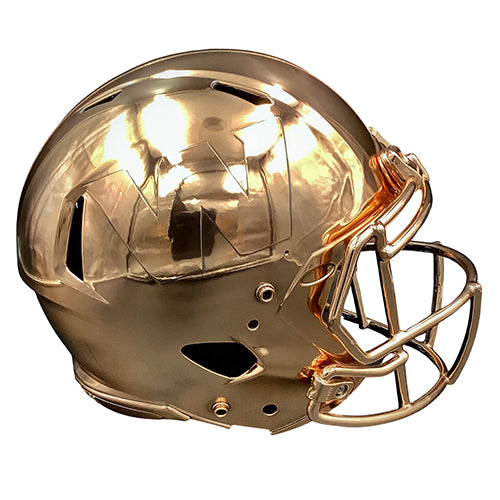Bronzed Football Helmet-Ultimate in Sports