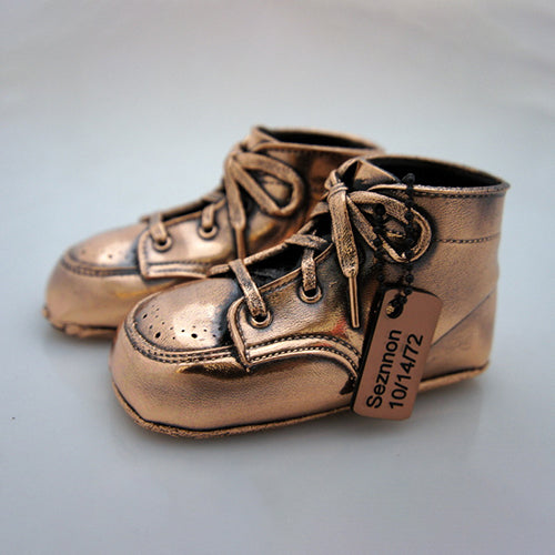 Copper Plated Baby Shoes Baby Shoes Boots The Bronzery