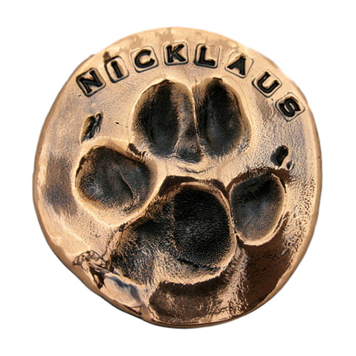 Paw Prints - over 5" in diameter