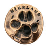 Paw Prints - over 5" in diameter