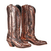 Gold Cowboy Boots - 10 Inches and 14 inches Tall