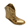 Gold Cowboy Boots - 10 Inches and 14 inches Tall