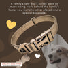 Digital Gift Voucher: Pet Collar-Medium-Artistically Bronze Plated Keepsake
