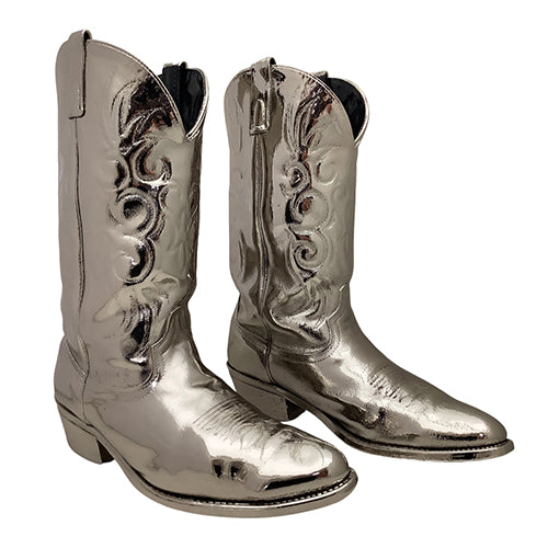 Gold Cowboy Boots - 10 Inches and 14 inches Tall